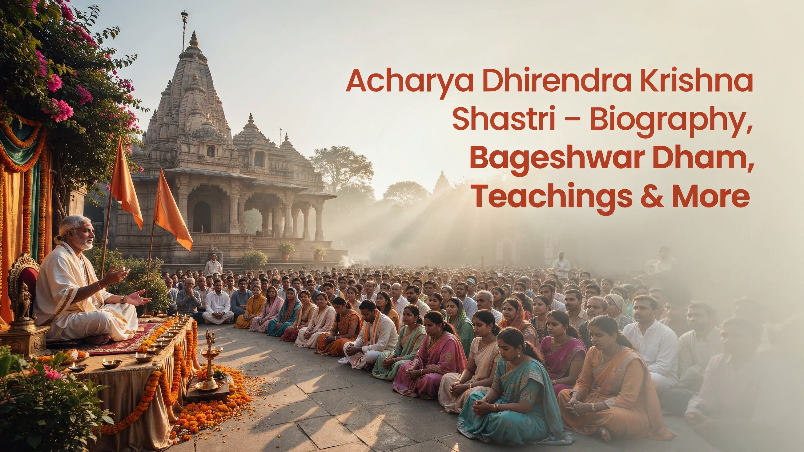 Acharya Dhirendra Krishna Shastri: Biography, Age, Family, Bageshwar Dham, Net Worth, Teachings & Latest Updates