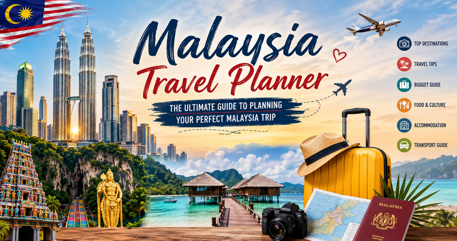 Malaysia Travel Planner – The Ultimate Guide to Planning Your Perfect Malaysia Trip