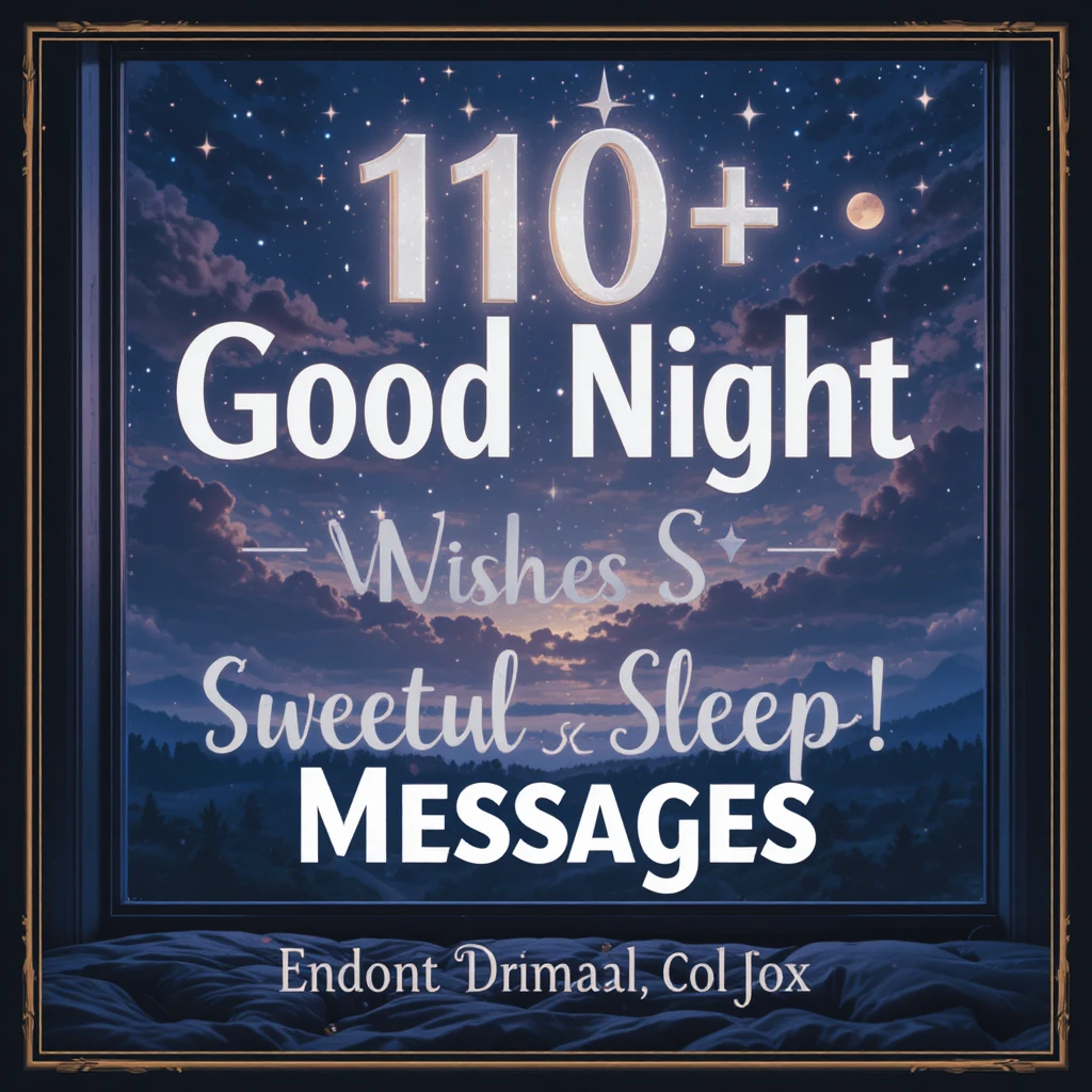 Good Night Messages: 110+ Heartwarming Wishes to End the Day with Love