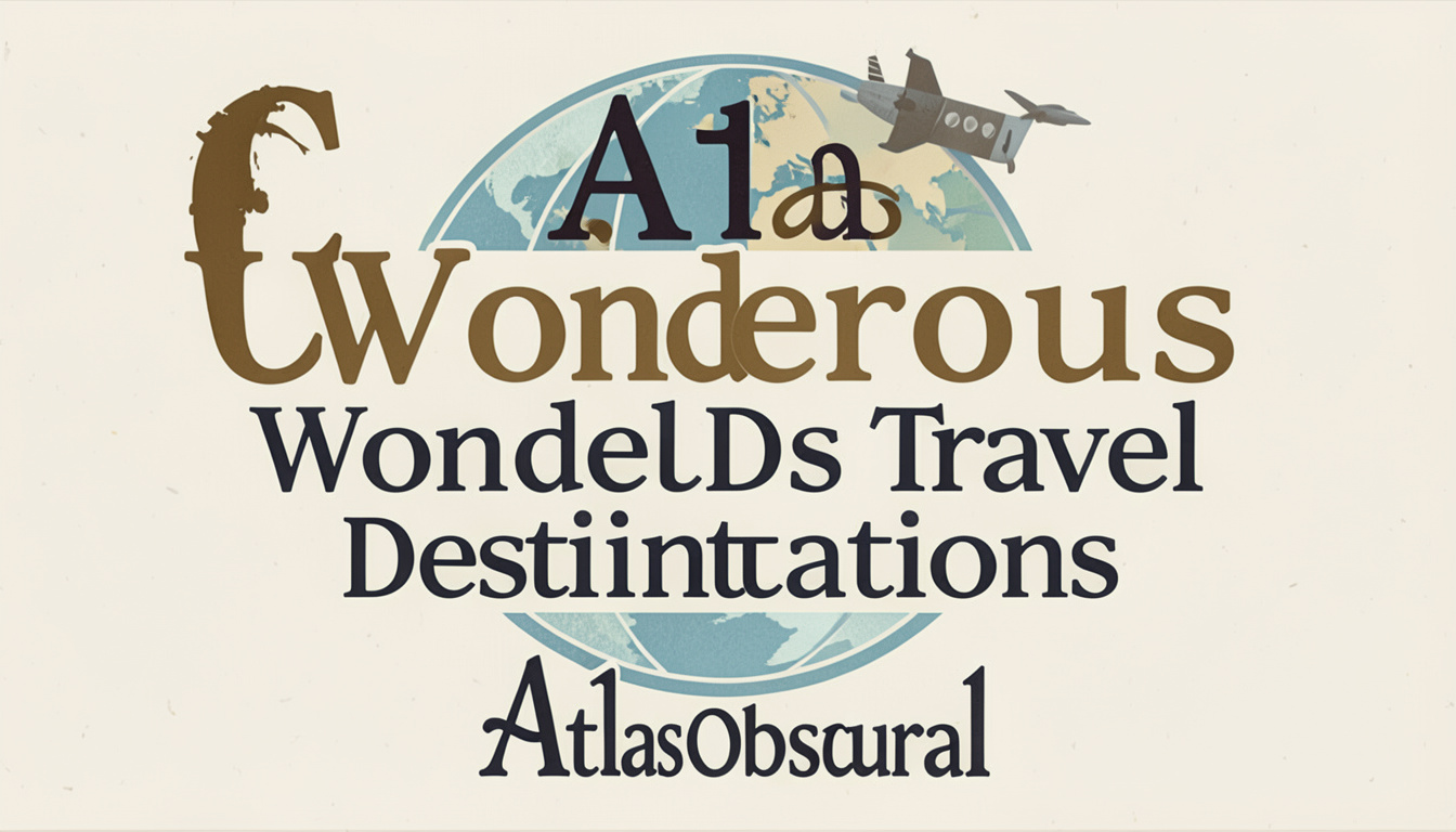 Curious and Wondrous Travel Destinations - Atlas Obscura