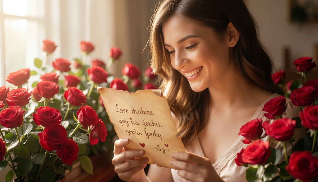 250+ Romantic Love Messages for Her to Make Her Smile