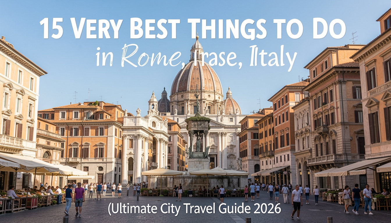 15 Very Best Things to Do in Rome, Italy (Ultimate City Travel Guide 2026)