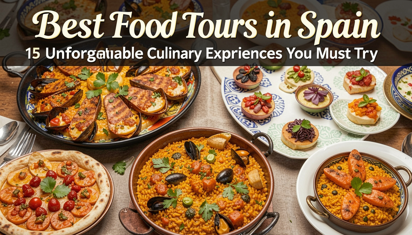 Best Food Tours in Spain: 15 Unforgettable Culinary Experiences You Must Try
