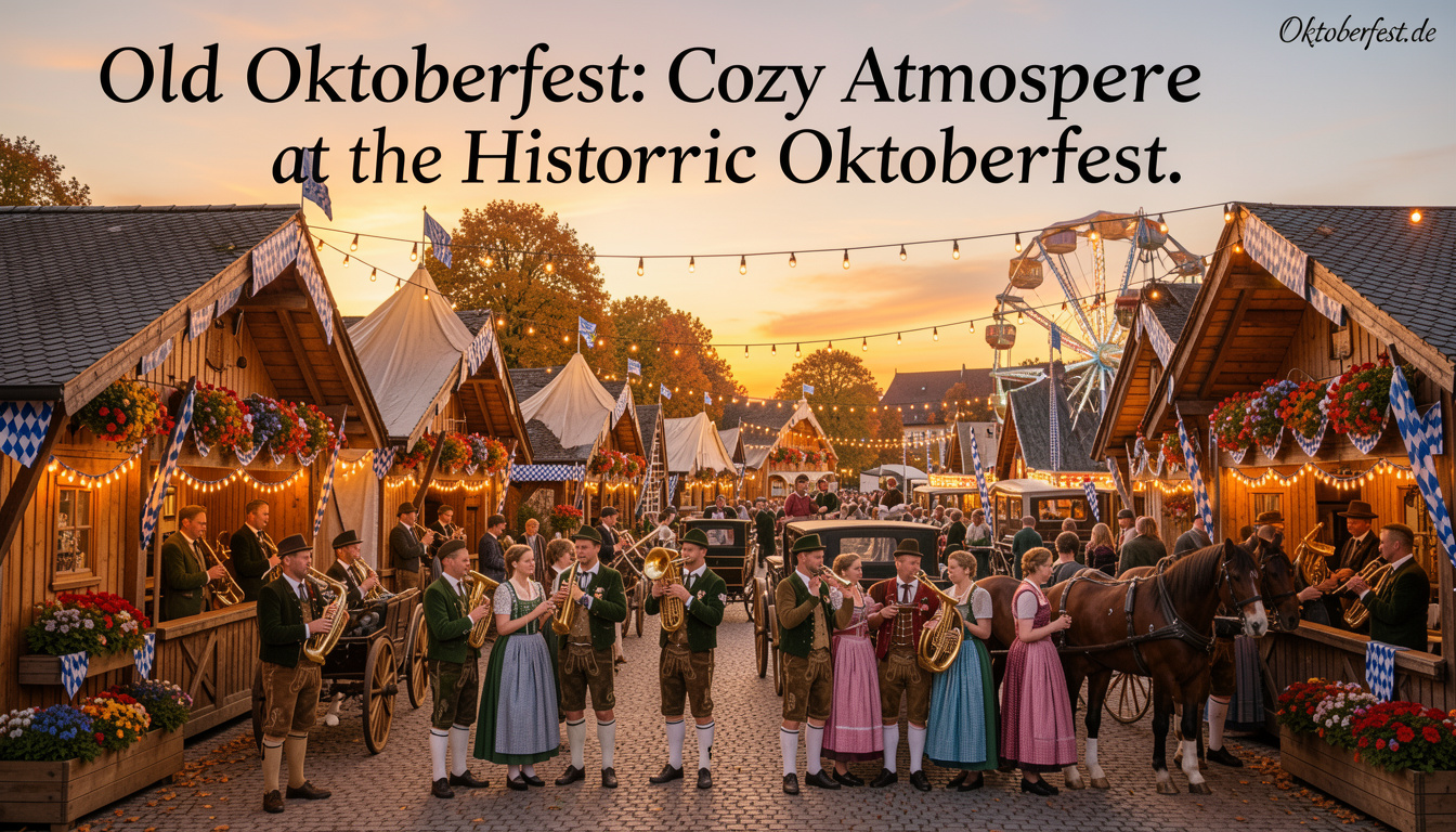 Old Oktoberfest: Cozy atmosphere at the historic Oktoberfest - Oktoberfest.de
