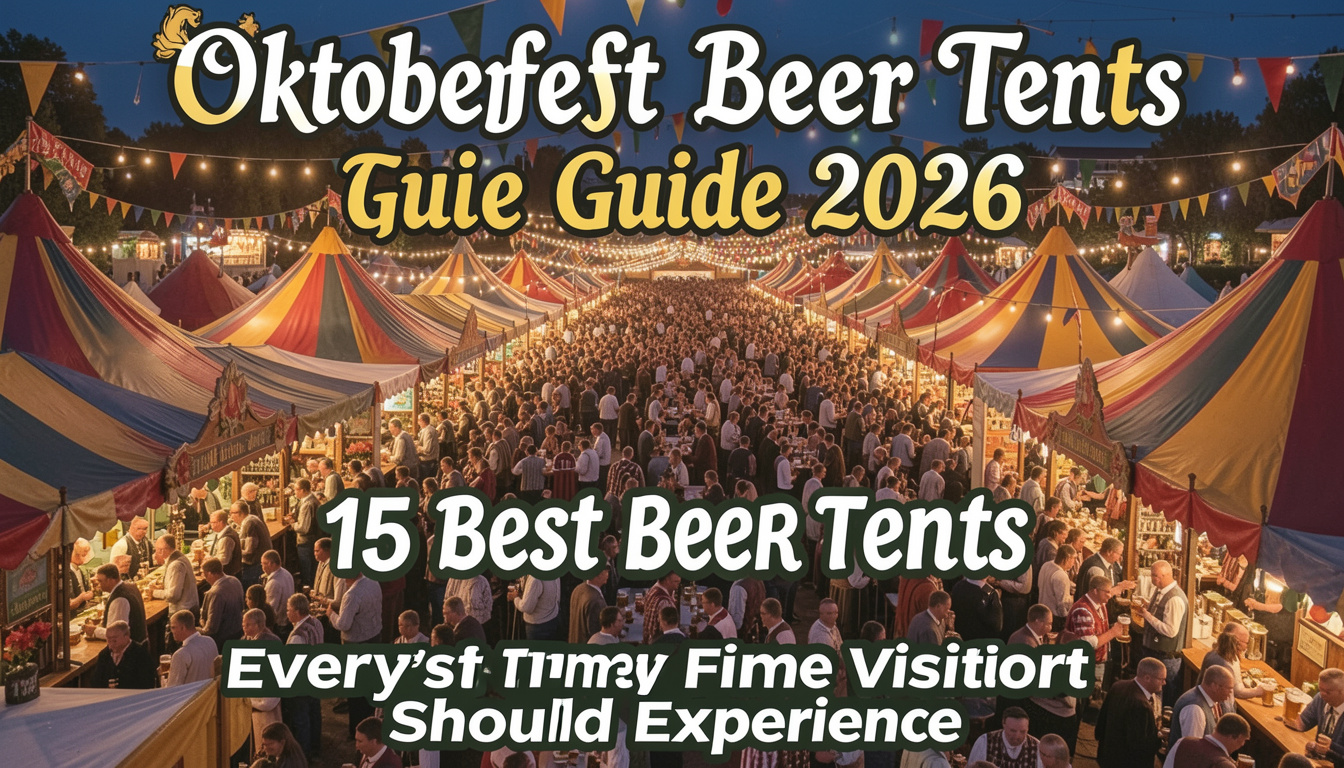 Oktoberfest Beer Tents Guide (2026): 15 Best Beer Tents Every First-Time Visitor Should Experience