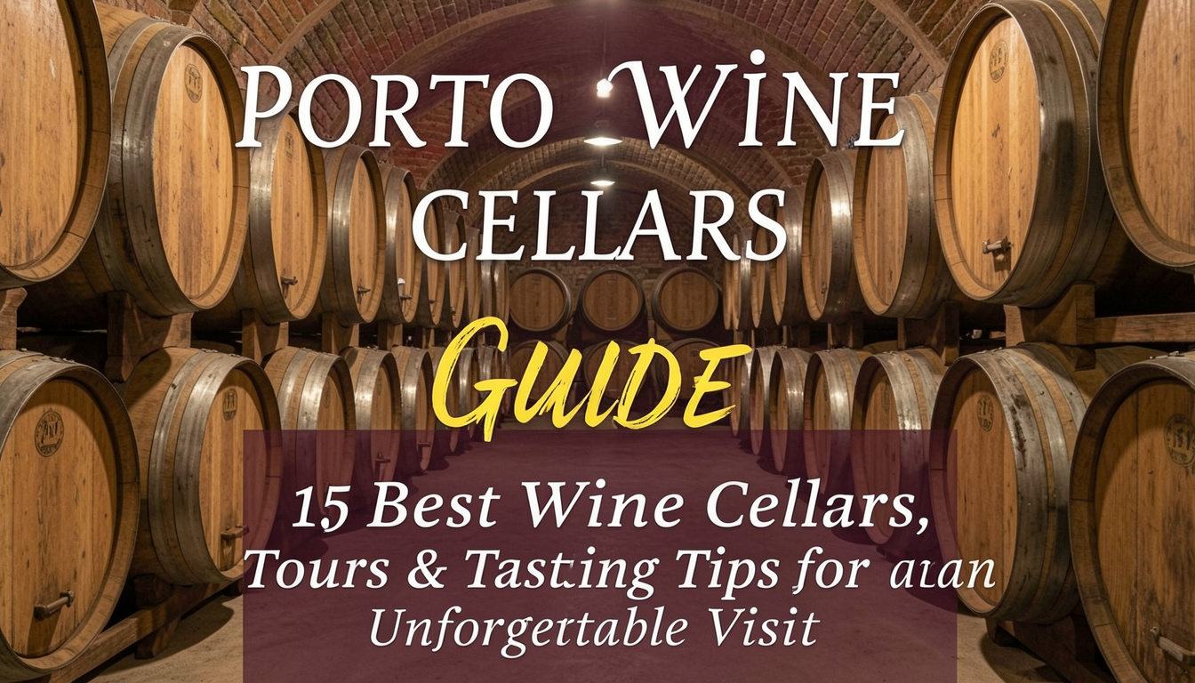 Porto Wine Cellars Guide: 15 Best Wine Cellars, Tours & Tasting Tips for an Unforgettable Visit