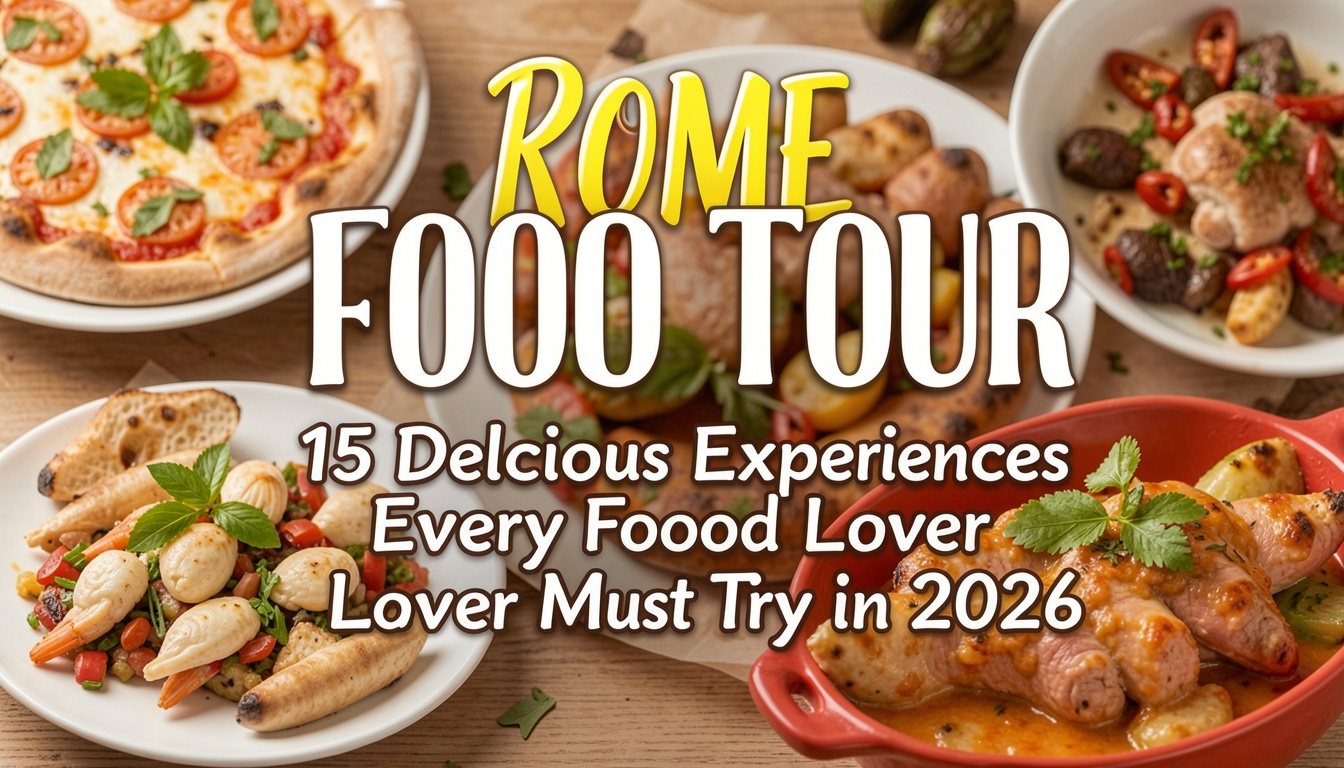 Rome Food Tour: 15 Delicious Experiences Every Food Lover Must Try in 2026
