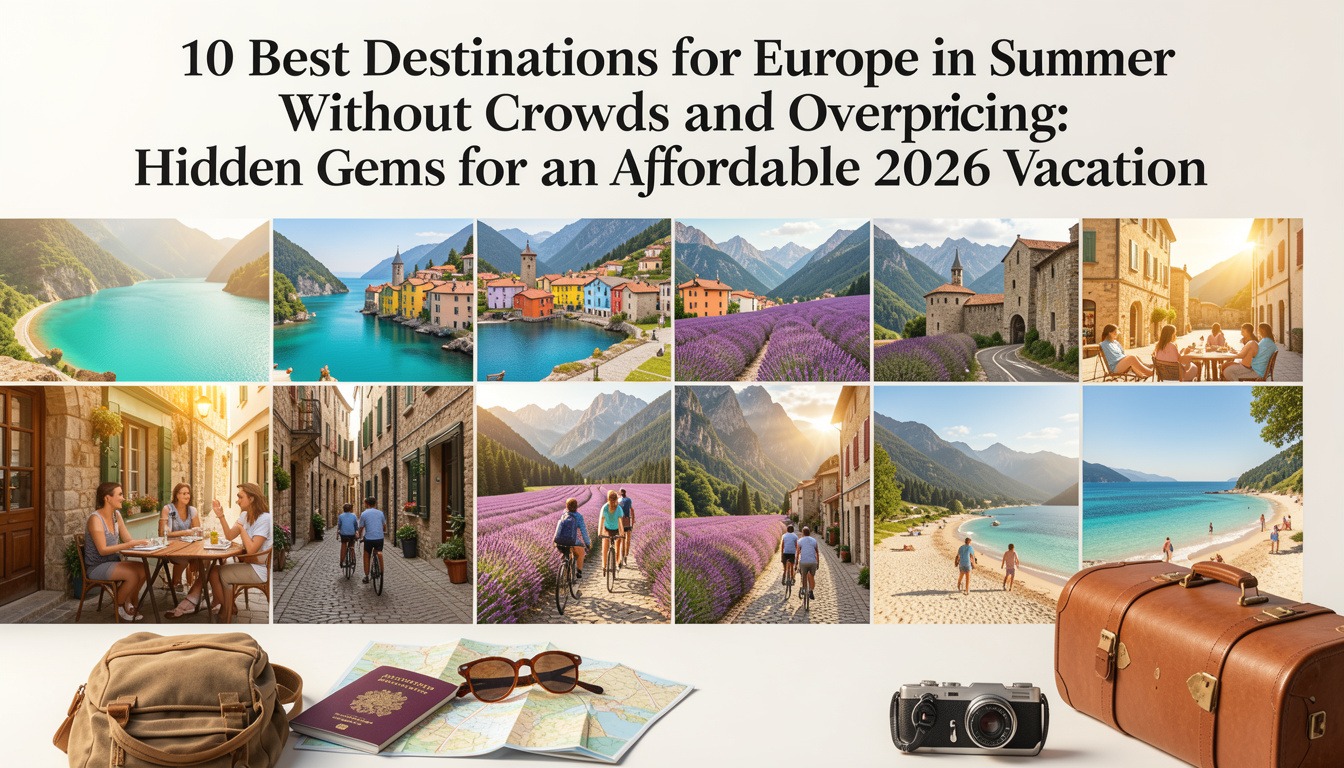 10 Best Destinations for Europe in Summer Without Crowds and Overpricing: Hidden Gems for an Affordable 2026 Vacation