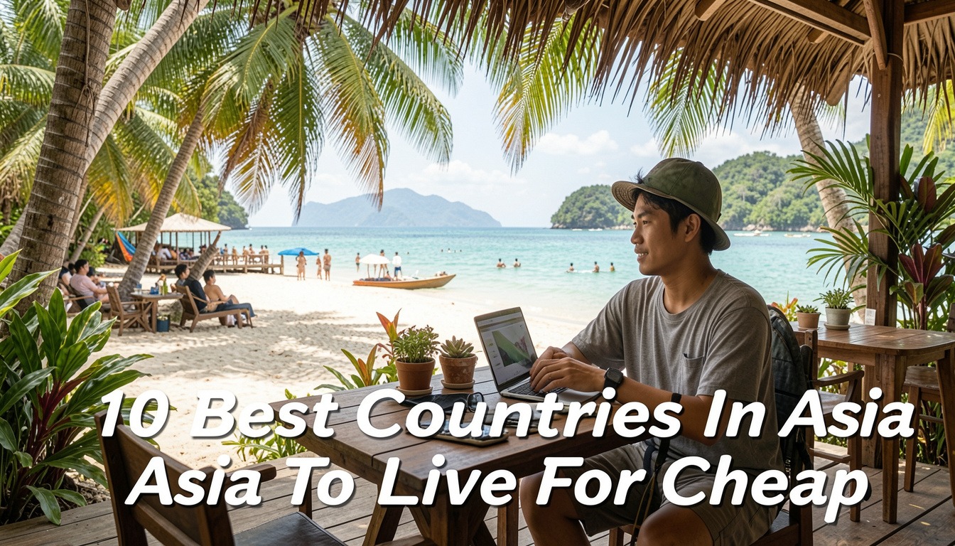 10 Best Countries In Asia To Live For Cheap - Digital Nomads, Expats, & Retirees (Cost Breakdown)