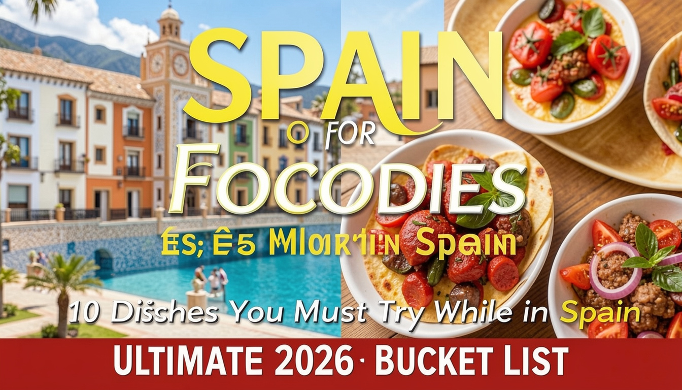 Spain for Foodies. 10 Dishes You Must Try While in Spain: The Ultimate 2026 Culinary Bucket List