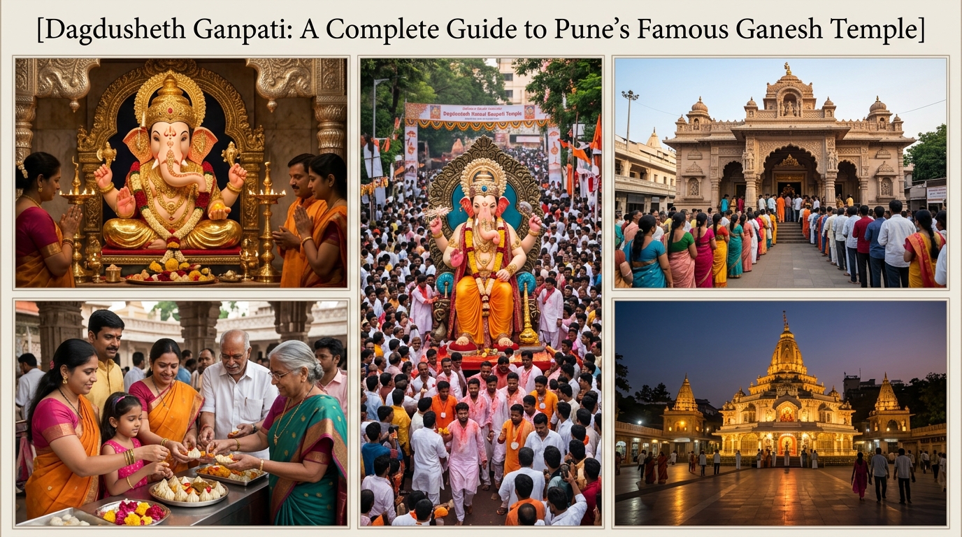 Dagdusheth Ganpati: A Complete Guide to Pune’s Famous Ganesh Temple