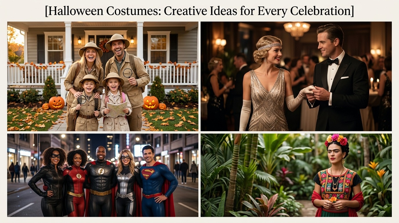 Halloween Costumes: Creative Ideas for Every Celebration