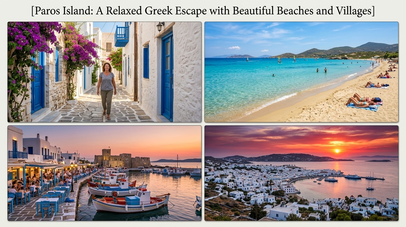 Paros Island: A Relaxed Greek Escape with Beautiful Beaches and Villages