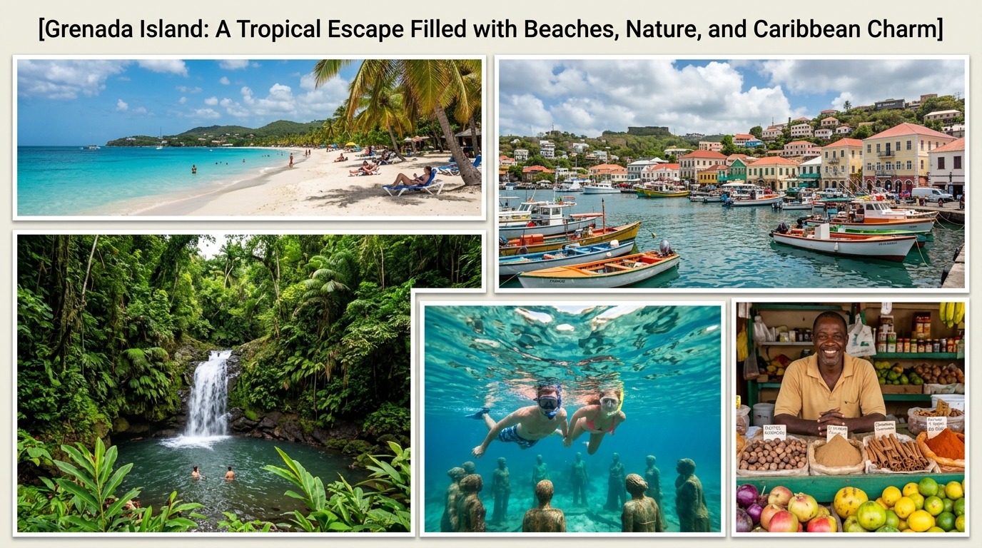 Grenada Island: A Tropical Escape Filled with Beaches, Nature, and Caribbean Charm