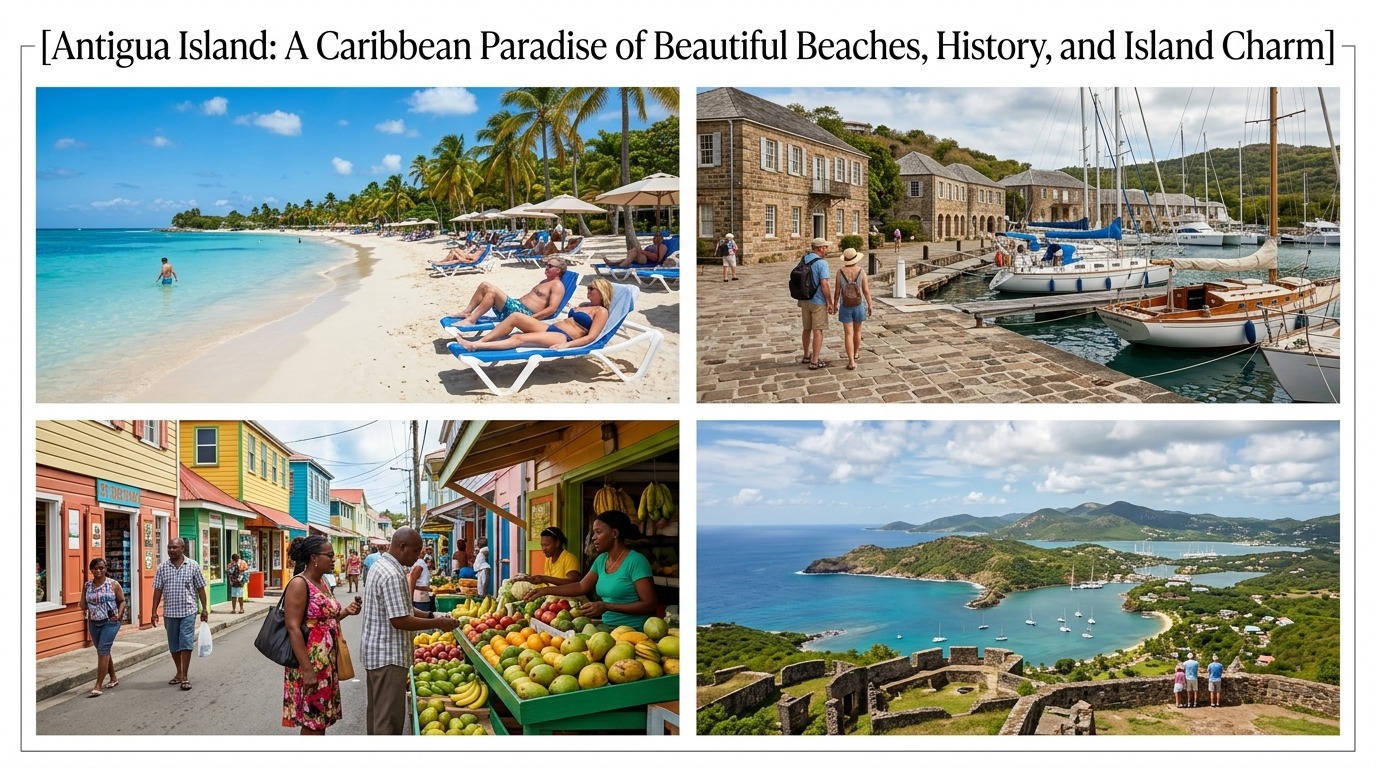 Antigua Island: A Caribbean Paradise of Beautiful Beaches, History, and Island Charm