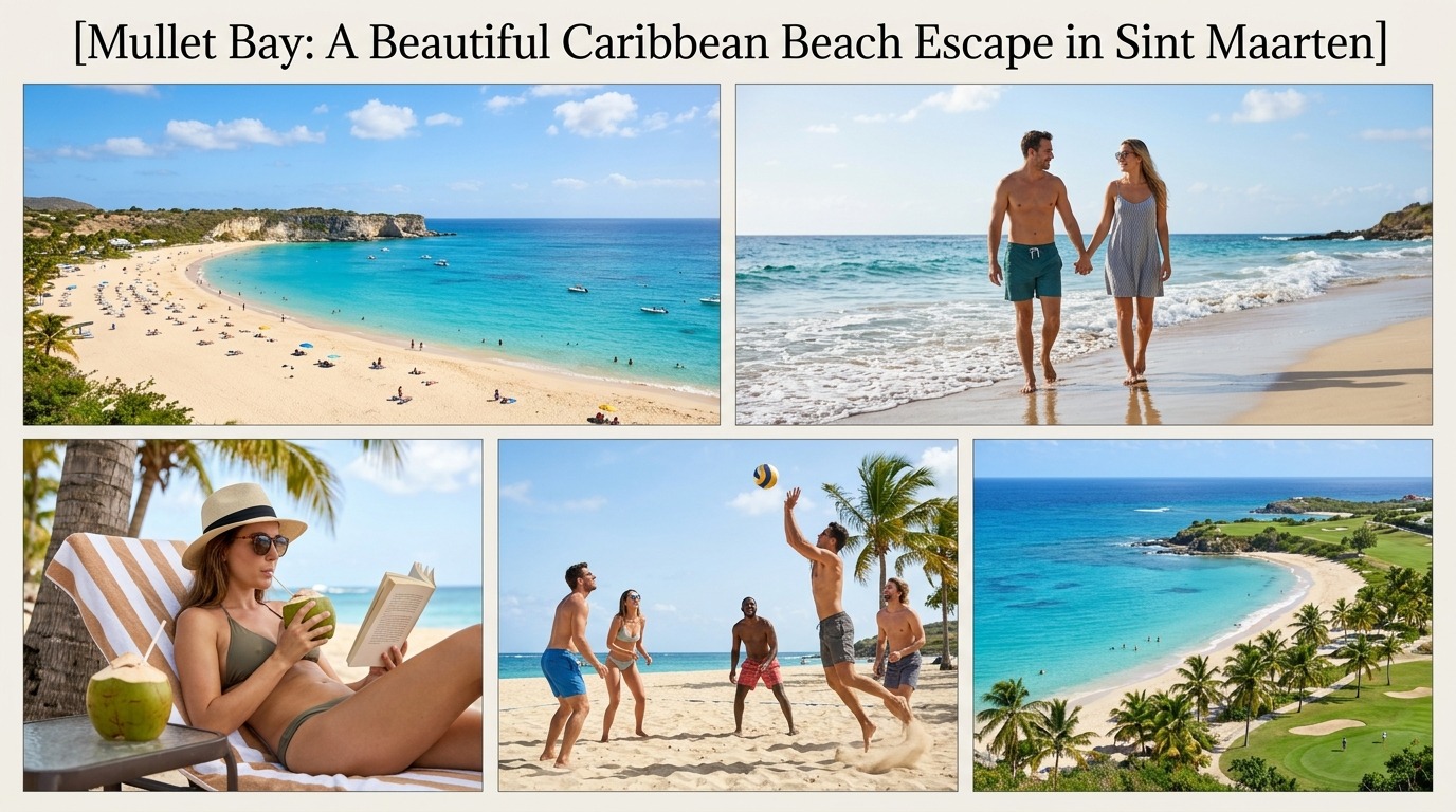 Mullet Bay: A Beautiful Caribbean Beach Escape in Sint Maarten