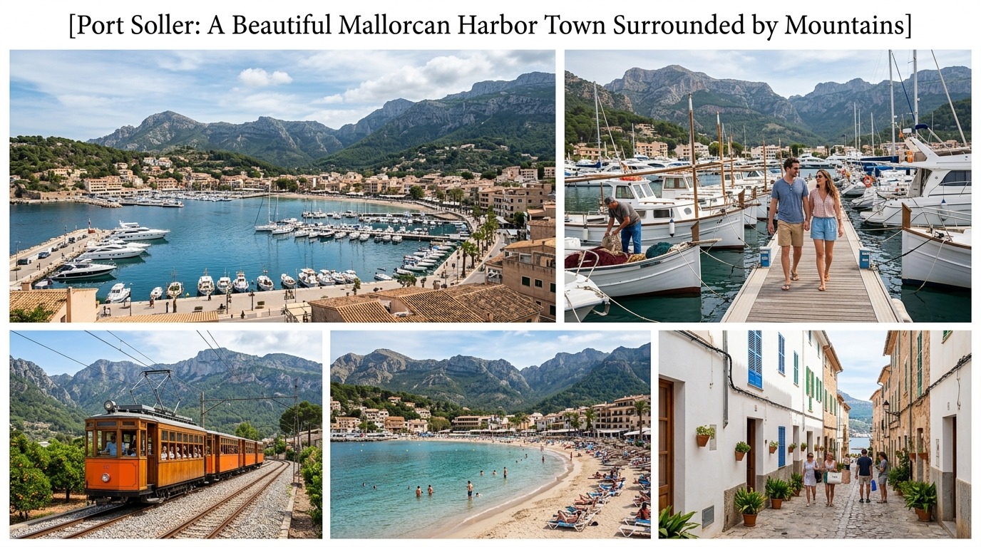 Port Soller: A Beautiful Mallorcan Harbor Town Surrounded by Mountains