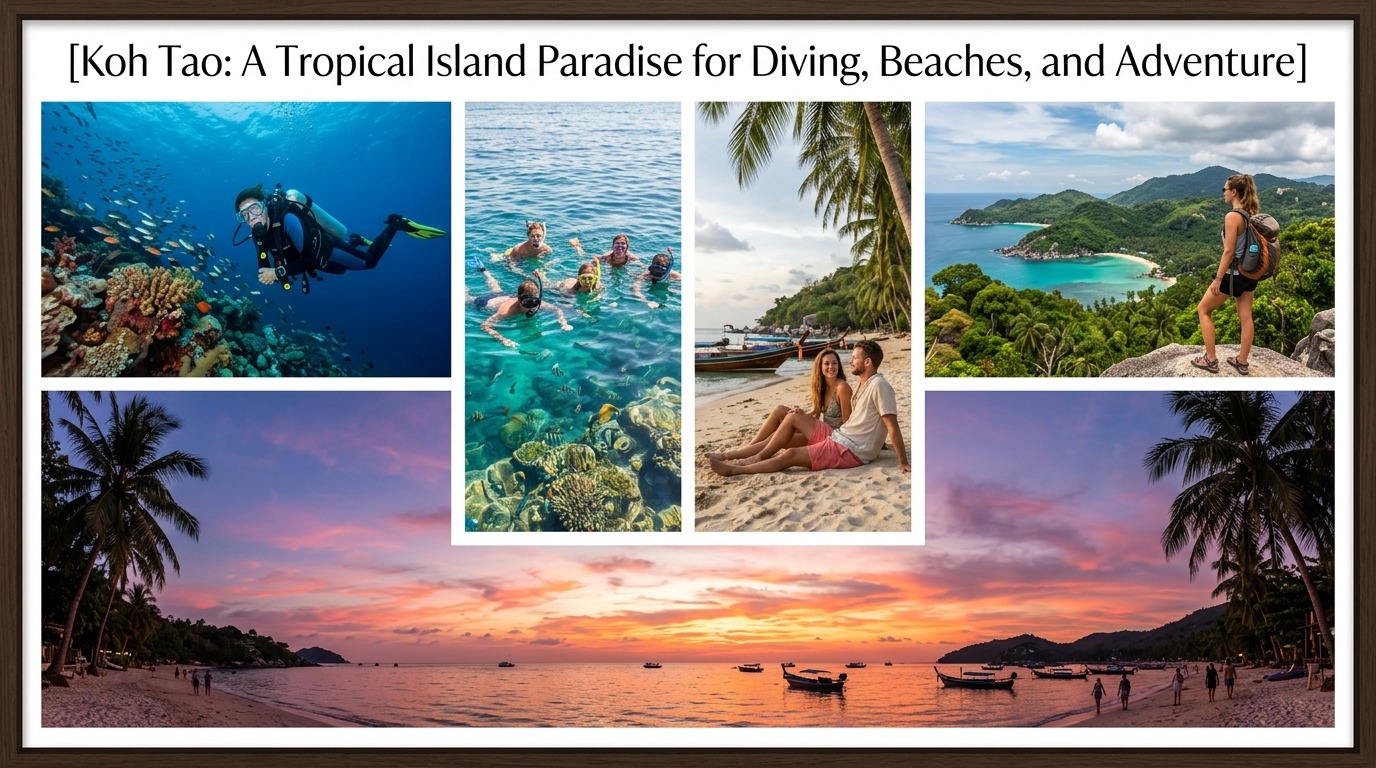 Koh Tao: A Tropical Island Paradise for Diving, Beaches, and Adventure
