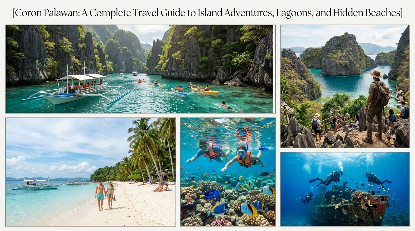 Coron Palawan: A Complete Travel Guide to Island Adventures, Lagoons, and Hidden Beaches
