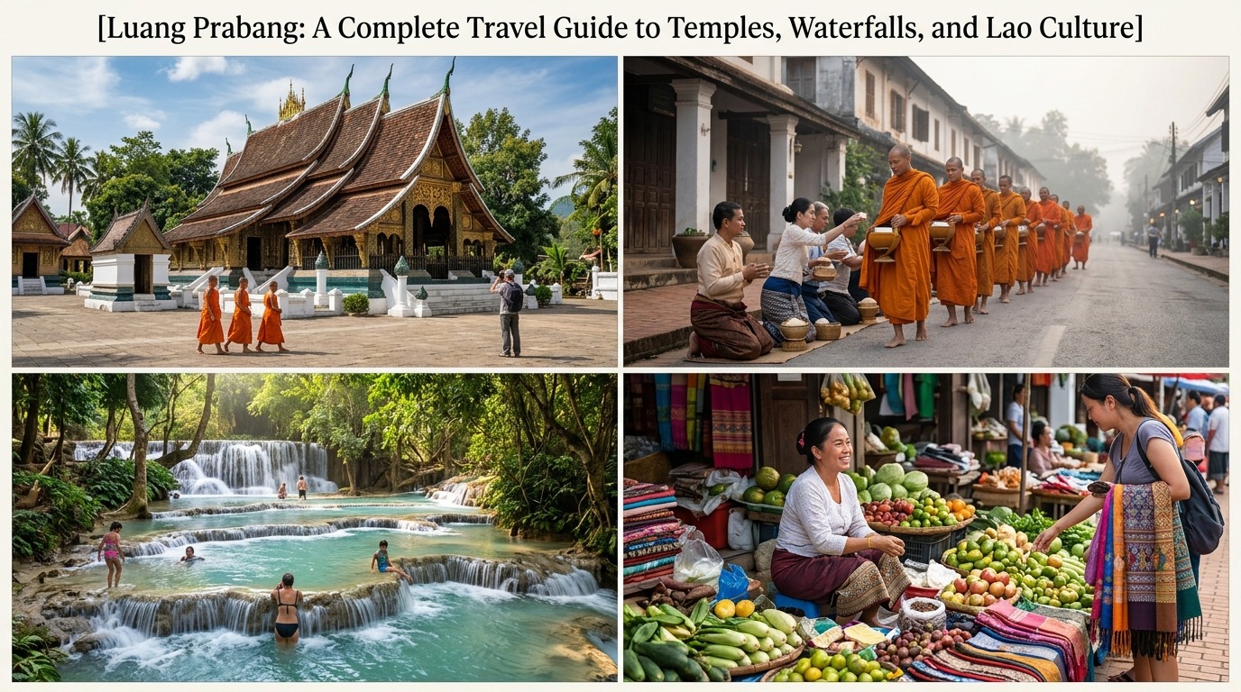 Luang Prabang: A Complete Travel Guide to Temples, Waterfalls, and Lao Culture