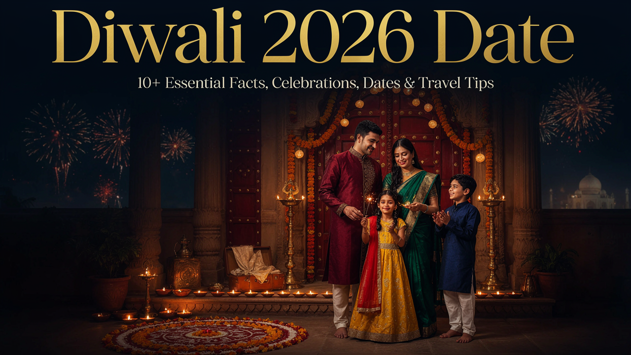 Diwali 2026 Date: 10+ Essential Facts, Celebrations, Dates & Travel Tips