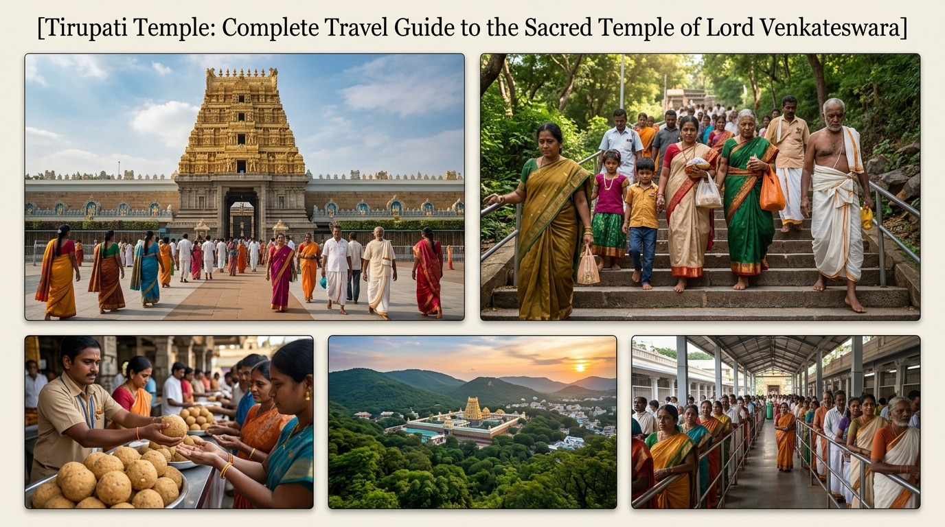 Tirupati Temple: Complete Travel Guide to the Sacred Temple of Lord Venkateswara