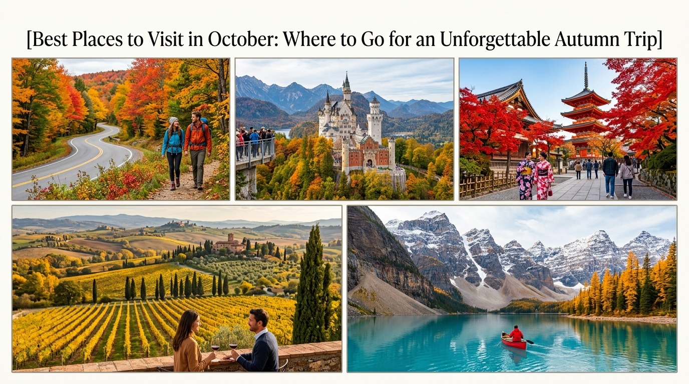 Best Places to Visit in October: Where to Go for an Unforgettable Autumn Trip