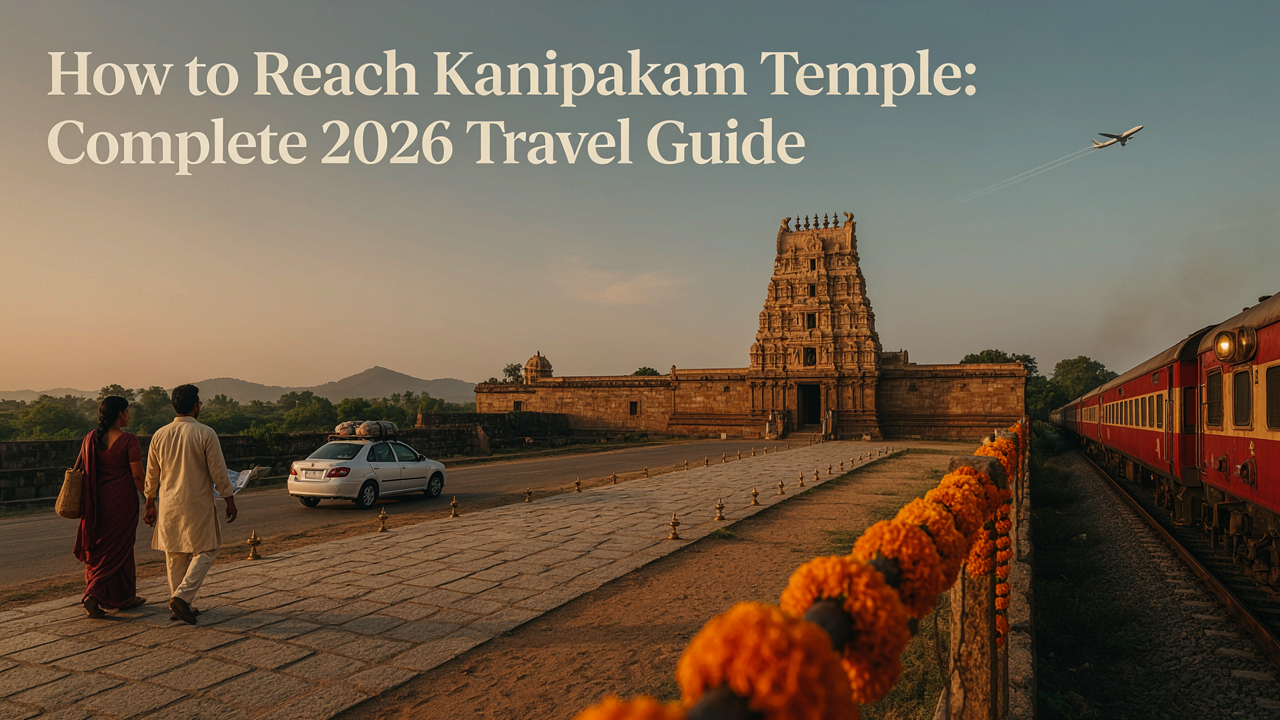 How to Reach Kanipakam Temple: Complete 2026 Travel Guide by Road, Rail & Air